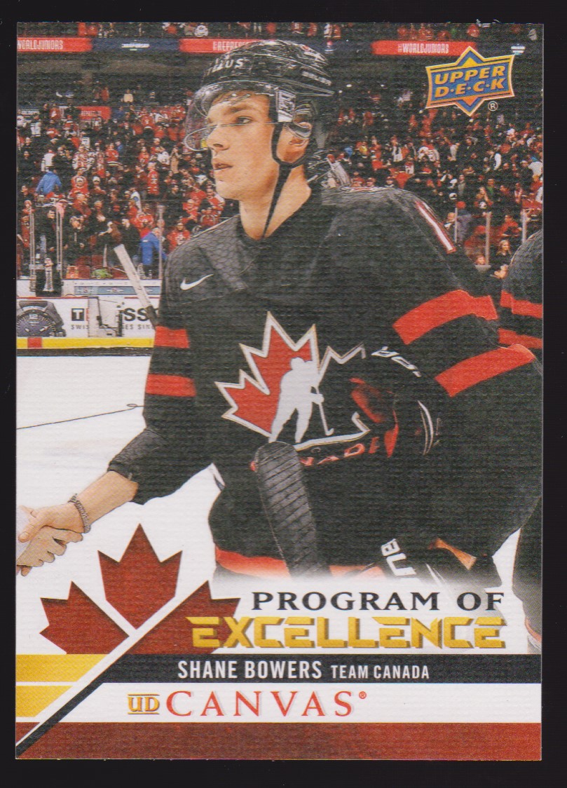 (image for) 2020-21 Upper Deck Canvas #C262 Shane Bowers POE